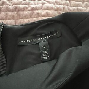 White House Black Market Women's Black dress